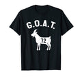 Goat Number 72 Greatest All Time Dad T-Shirt - Aesthetic Graphic Unisex - T-Shirt, Sweatshirt, Hoodie