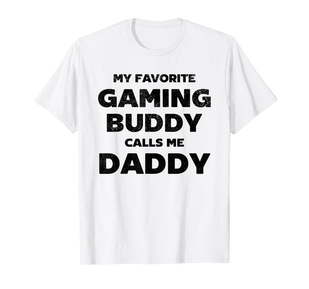Mens My Favorite Gaming Buddy Calls T-Shirt - Minimalist Print Men Women - T-Shirt, Sweatshirt, Hoodie