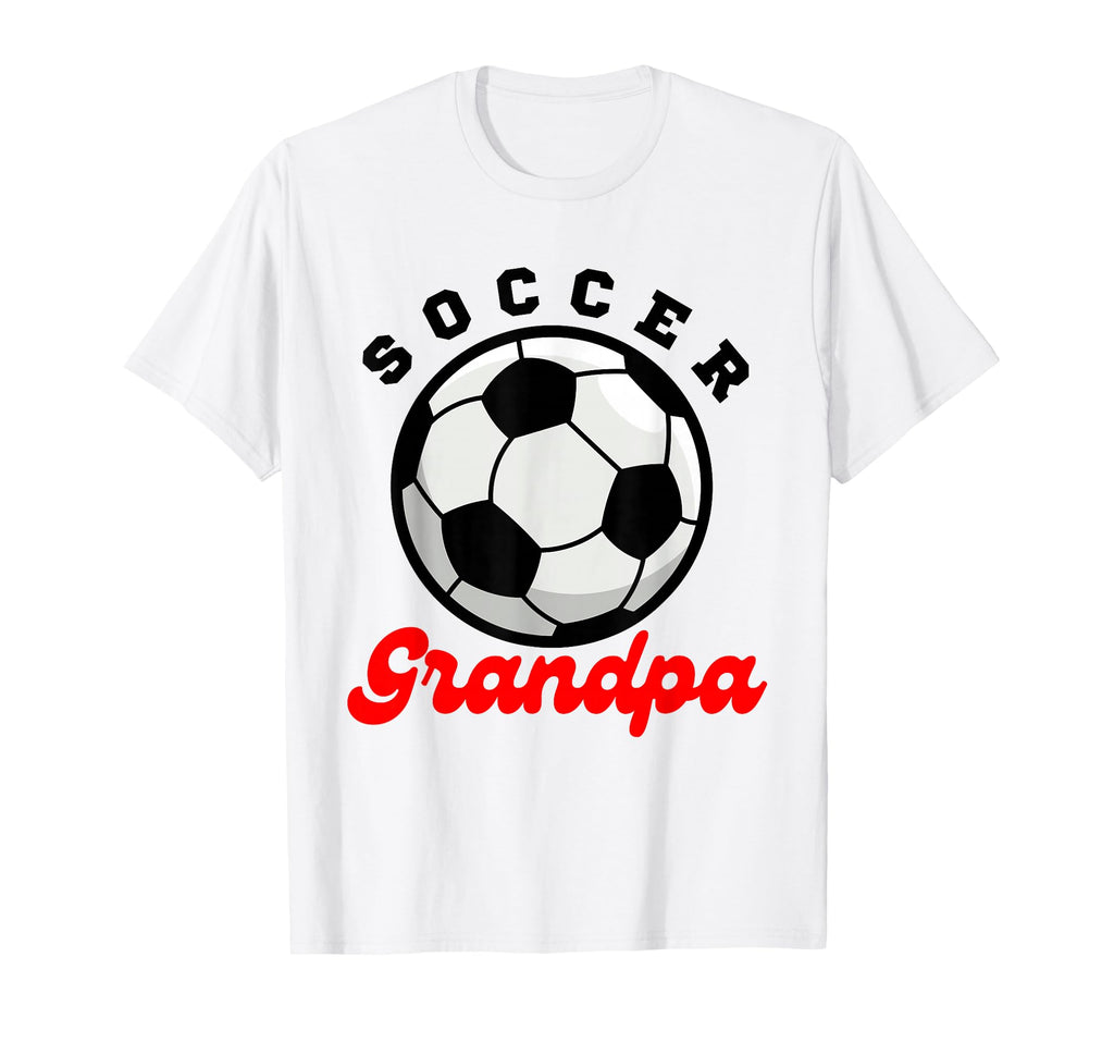 Funny Grandpa Proud Soccer Lover Papa T-Shirt - Trendy Graphic Men Women - T-Shirt, Sweatshirt, Hoodie