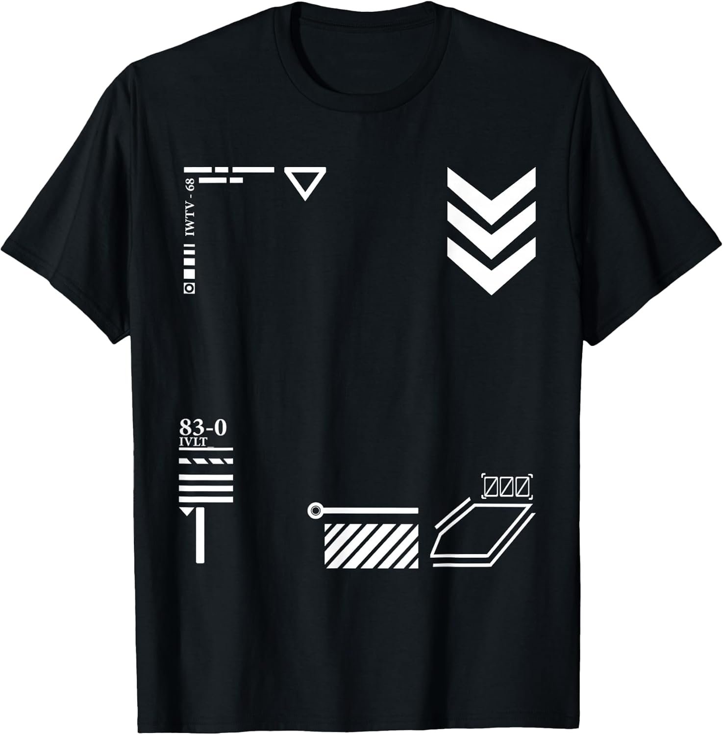 Techwear Goth Ninja Black Sign - Adult & Kids T-Shirts, Sweatshirts & Hoodies apparel design preview 1