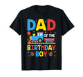 Dad Birthday Train Family Group T-Shirt - Casual Everyday Wear Men Women - T-Shirt, Sweatshirt, Hoodie