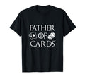 Father Cards Poker Game Playing Papa T-Shirt - Custom Art Print Men Women - T-Shirt, Sweatshirt, Hoodie