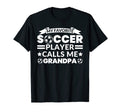 Mens Soccer Player Calls Me Grandpa T-Shirt - Graphic Print for Adults - T-Shirt, Sweatshirt, Hoodie