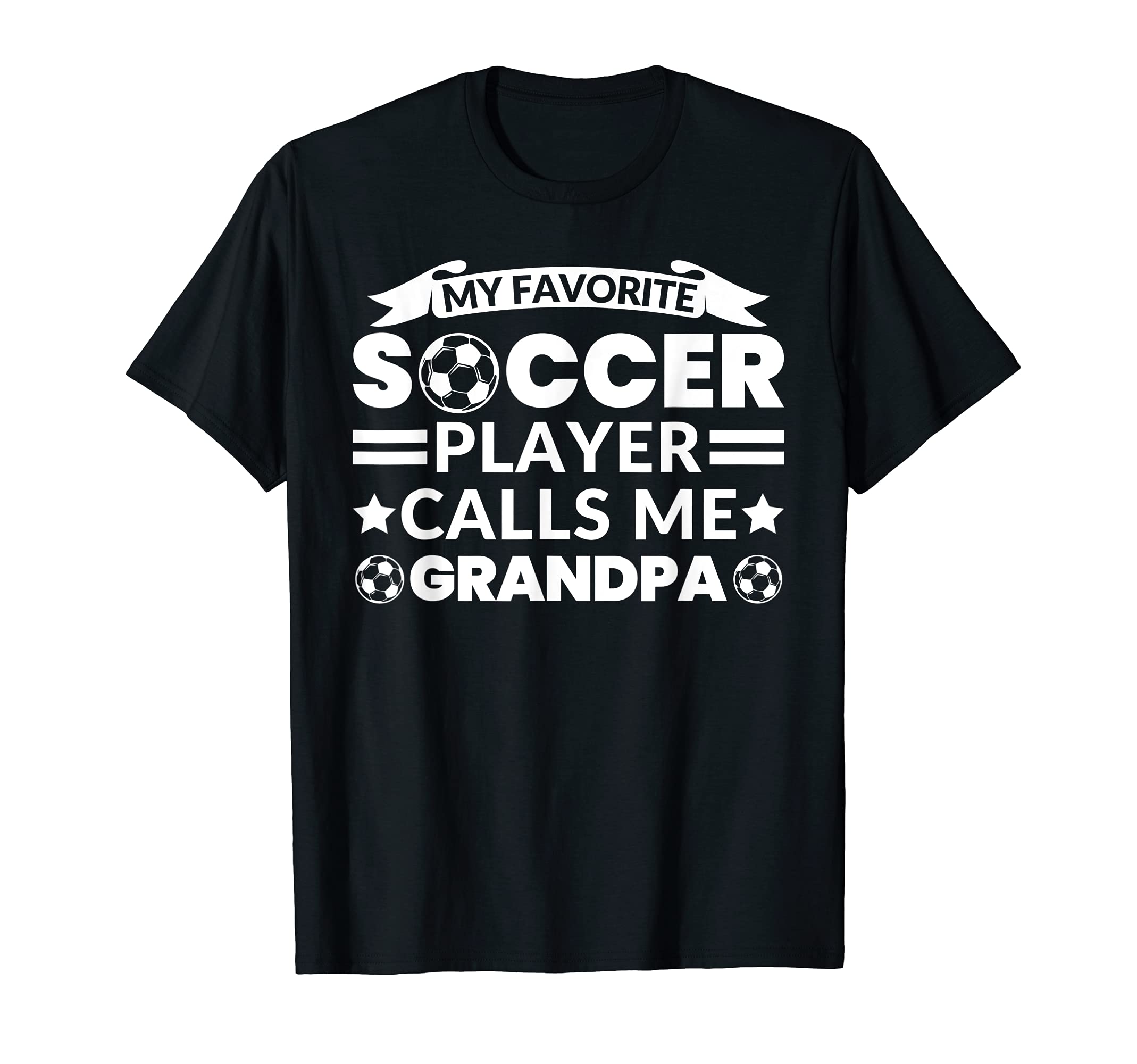 Mens Soccer Player Calls Me Grandpa T-Shirt - Graphic Print for Adults - T-Shirt, Sweatshirt, Hoodie