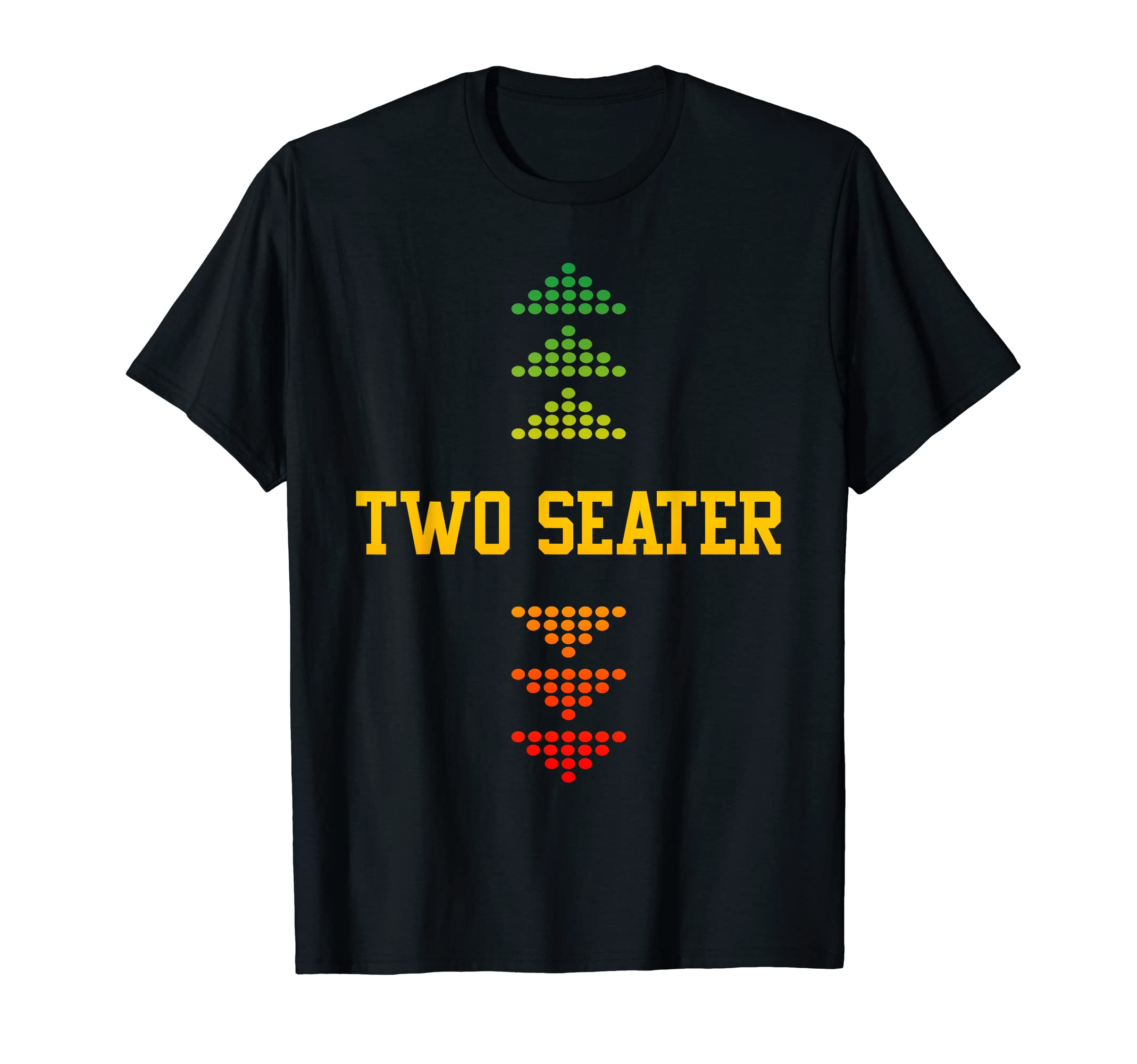 Two Seater Juneteenth Flag June 19 Black T-Shirt - Trendy Graphic Unisex - T-Shirt, Sweatshirt, Hoodie