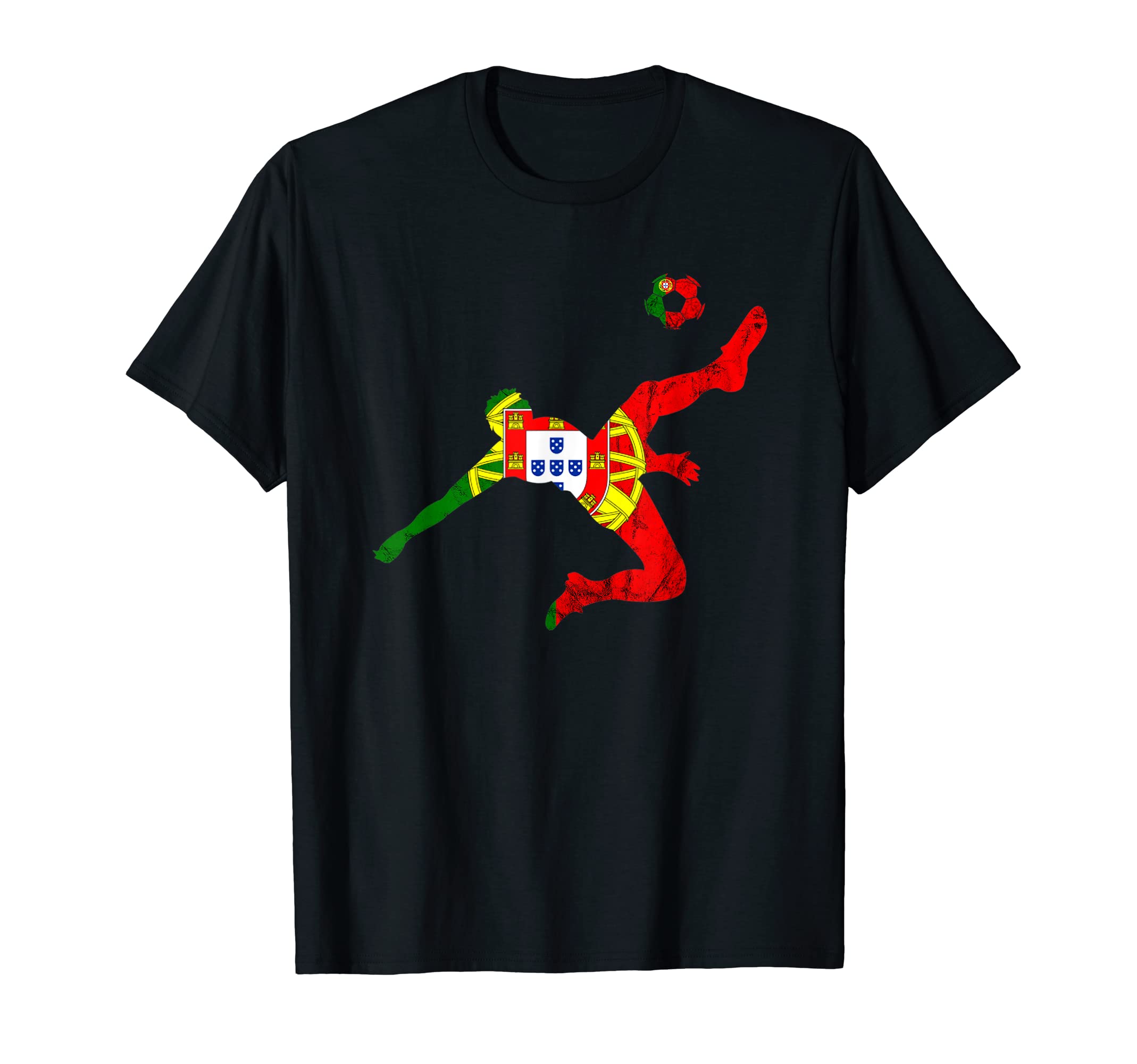 Futebol Portuguese Flag Portuguese T-Shirt - Minimalist Print Men Women - T-Shirt, Sweatshirt, Hoodie