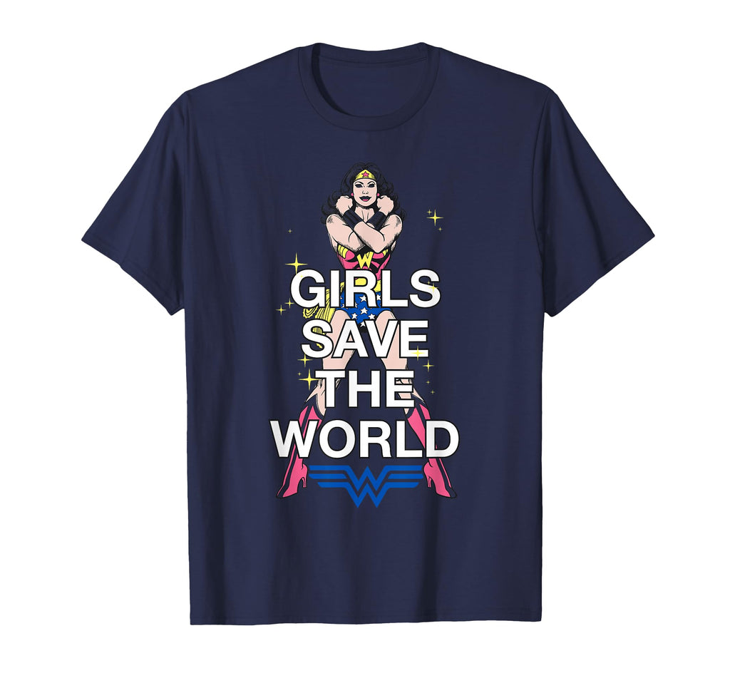 Dc Wonder Save World T-Shirt - Trendy Graphic Men Women - T-Shirt, Sweatshirt, Hoodie