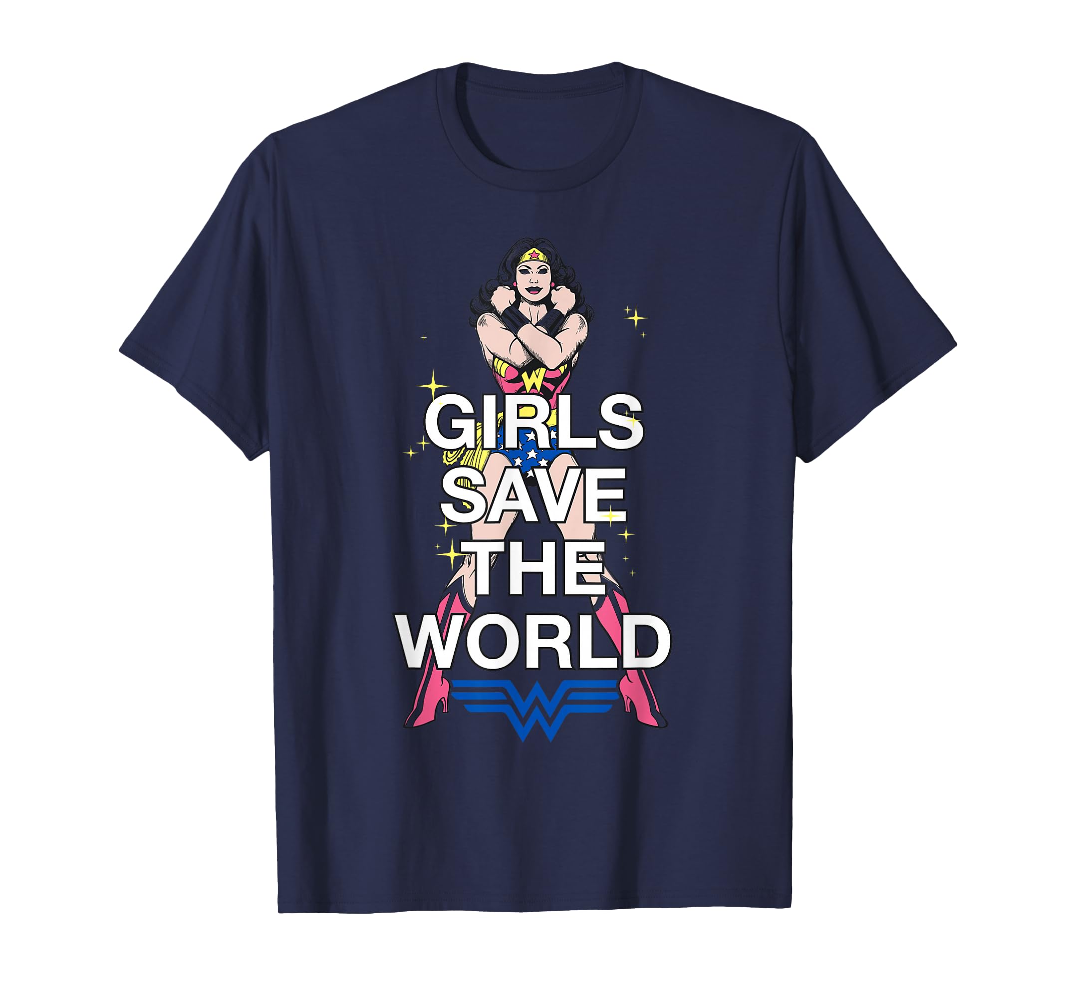 Dc Wonder Save World T-Shirt - Trendy Graphic Men Women - T-Shirt, Sweatshirt, Hoodie