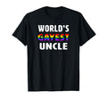 Funny Gay Uncle Lgbt Worlds Gayest T-Shirt - Custom Art Print Men Women - T-Shirt, Sweatshirt, Hoodie