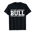 Bull Surname Funny Team Family Last T-Shirt - Fun Novelty Design Men Women - T-Shirt, Sweatshirt, Hoodie