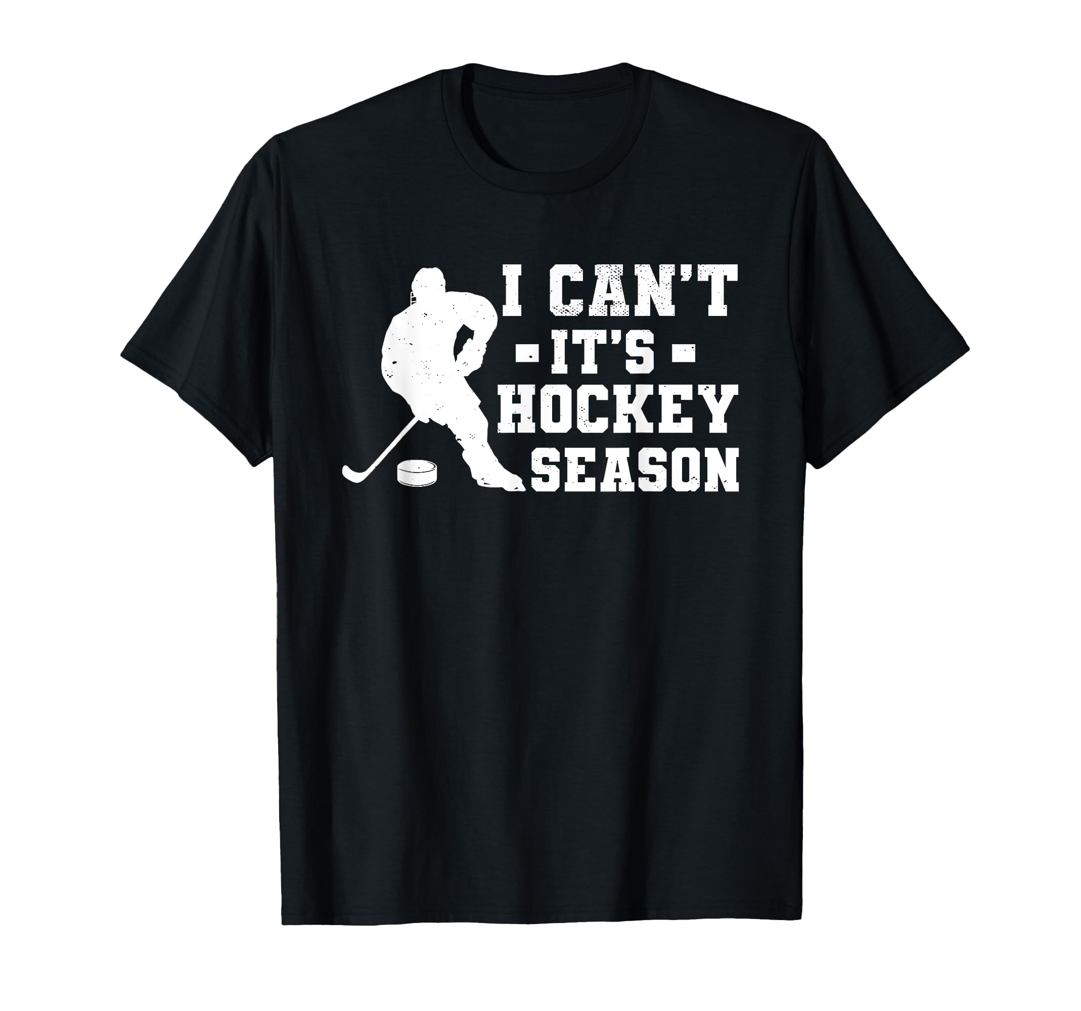 Hockey Dad Gift T-Shirt - Minimalist Print Men Women - T-Shirt, Sweatshirt, Hoodie
