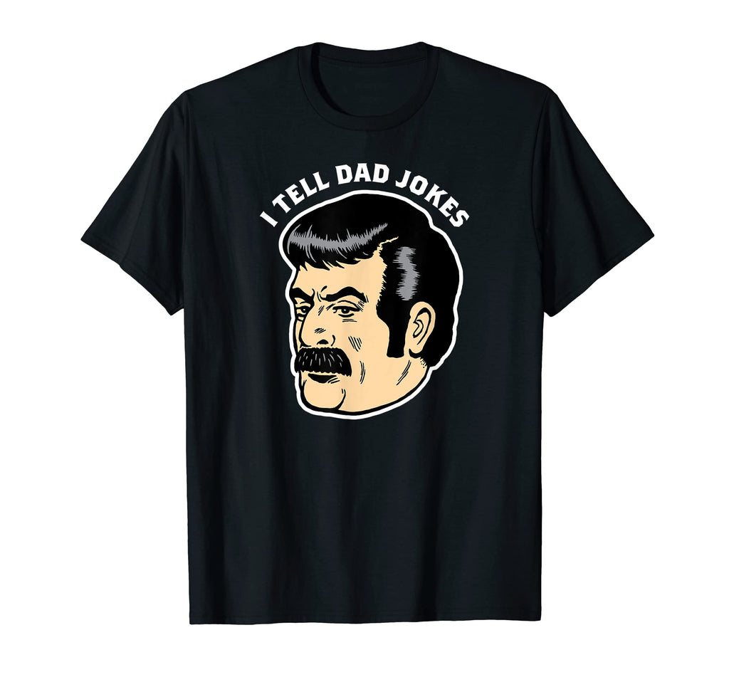 Mens I Tell Dad Jokes Dad Joke T-Shirt - Custom Art Print Men Women - T-Shirt, Sweatshirt, Hoodie