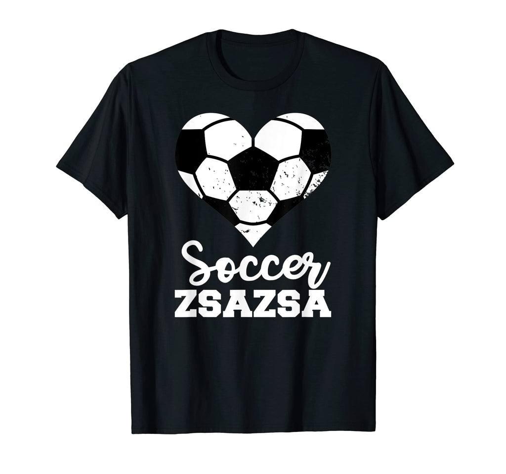 Soccer Zsazsa Funny Soccer Heart T-Shirt - Unique Graphic Men Women - T-Shirt, Sweatshirt, Hoodie