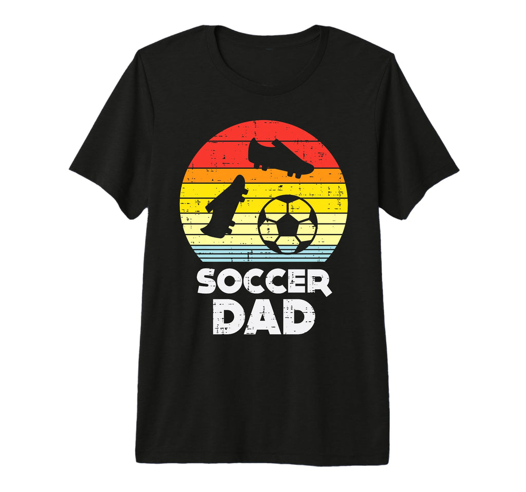 Soccer Dad Sunset Football Player Sport T-Shirt - Trendy Graphic Unisex - T-Shirt, Sweatshirt, Hoodie