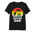 Soccer Dad Sunset Football Player Sport T-Shirt - Trendy Graphic Unisex - T-Shirt, Sweatshirt, Hoodie