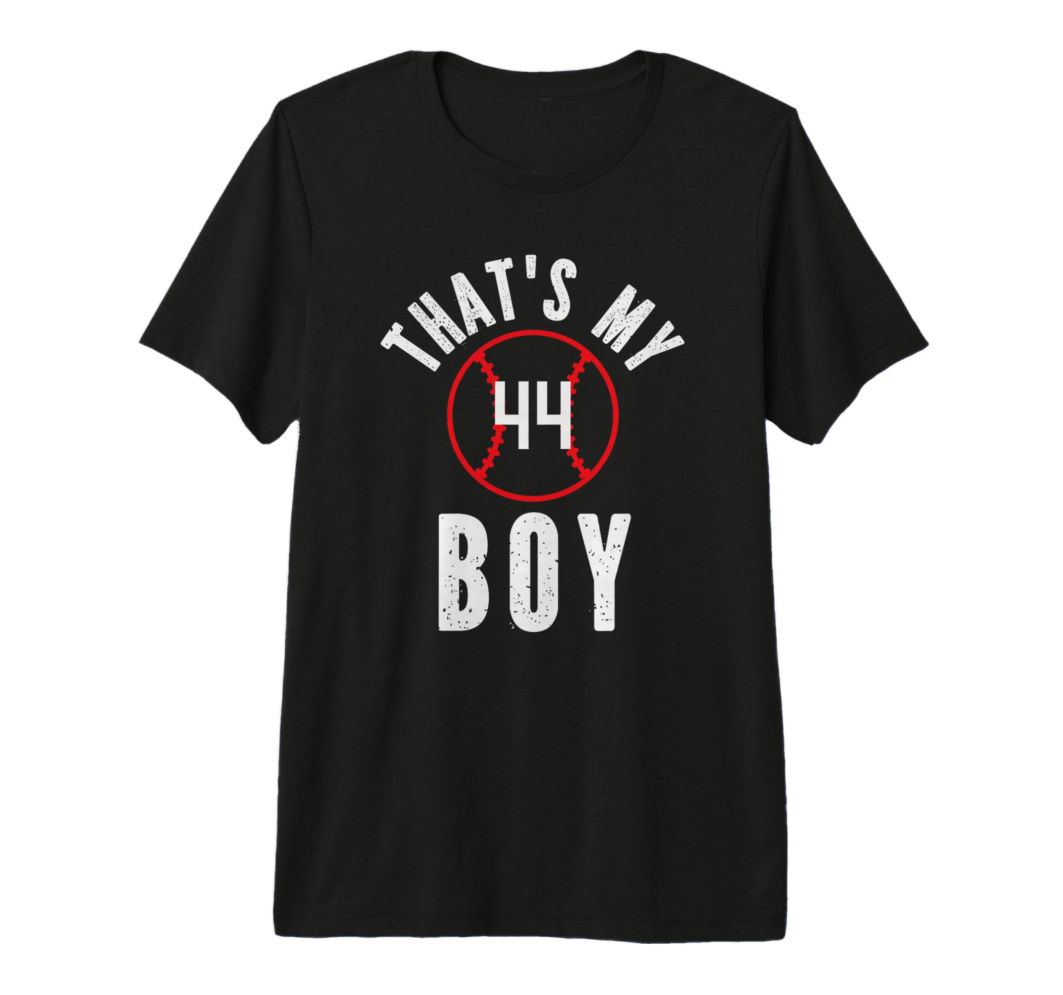 Thats My Jersey Number 44 Baseball Mom T-Shirt - Streetwear Style Unisex - T-Shirt, Sweatshirt, Hoodie