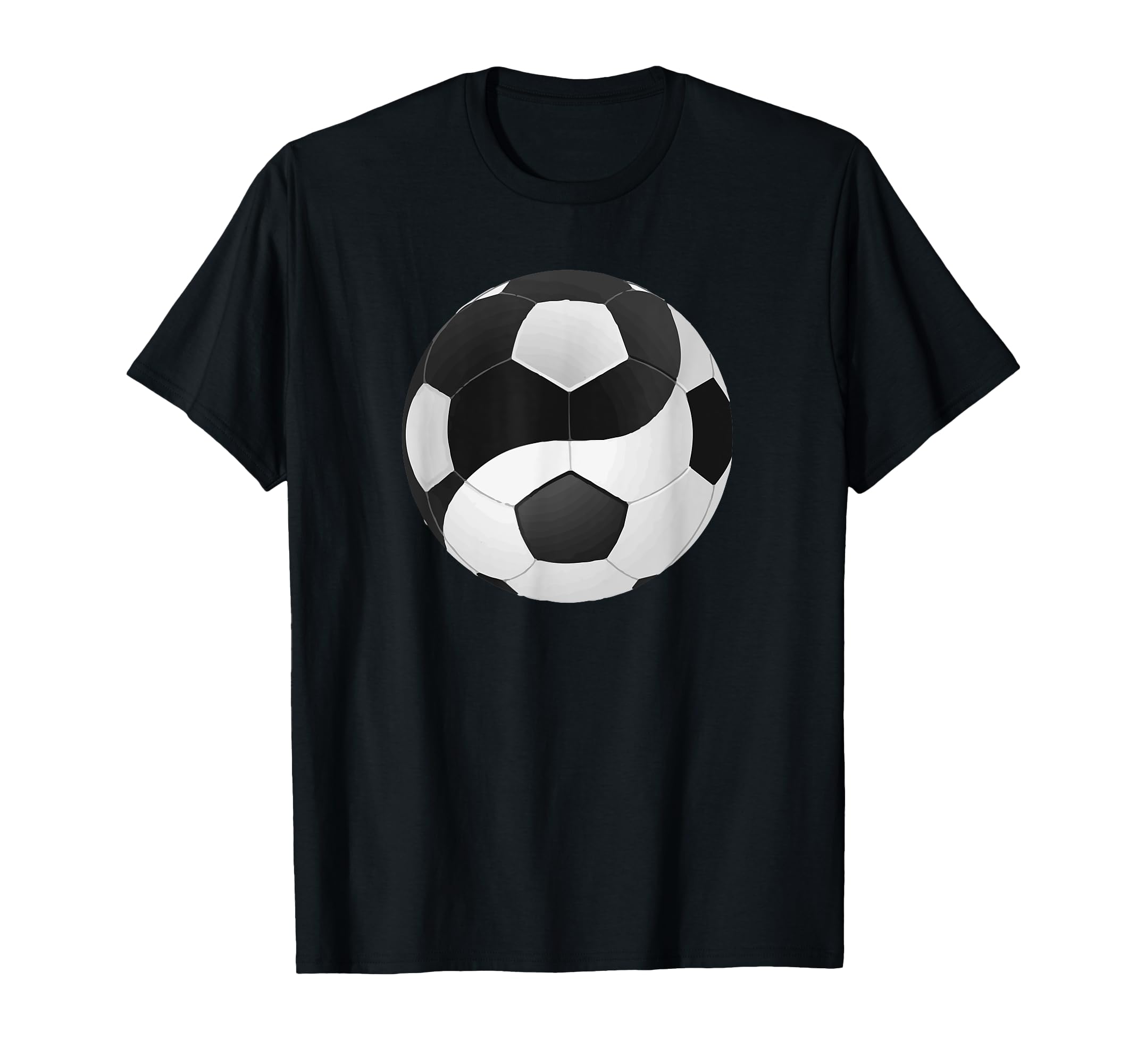 Yin Yang Soccer Art T-Shirt - Novelty Apparel Unisex - T-Shirt, Sweatshirt, Hoodie