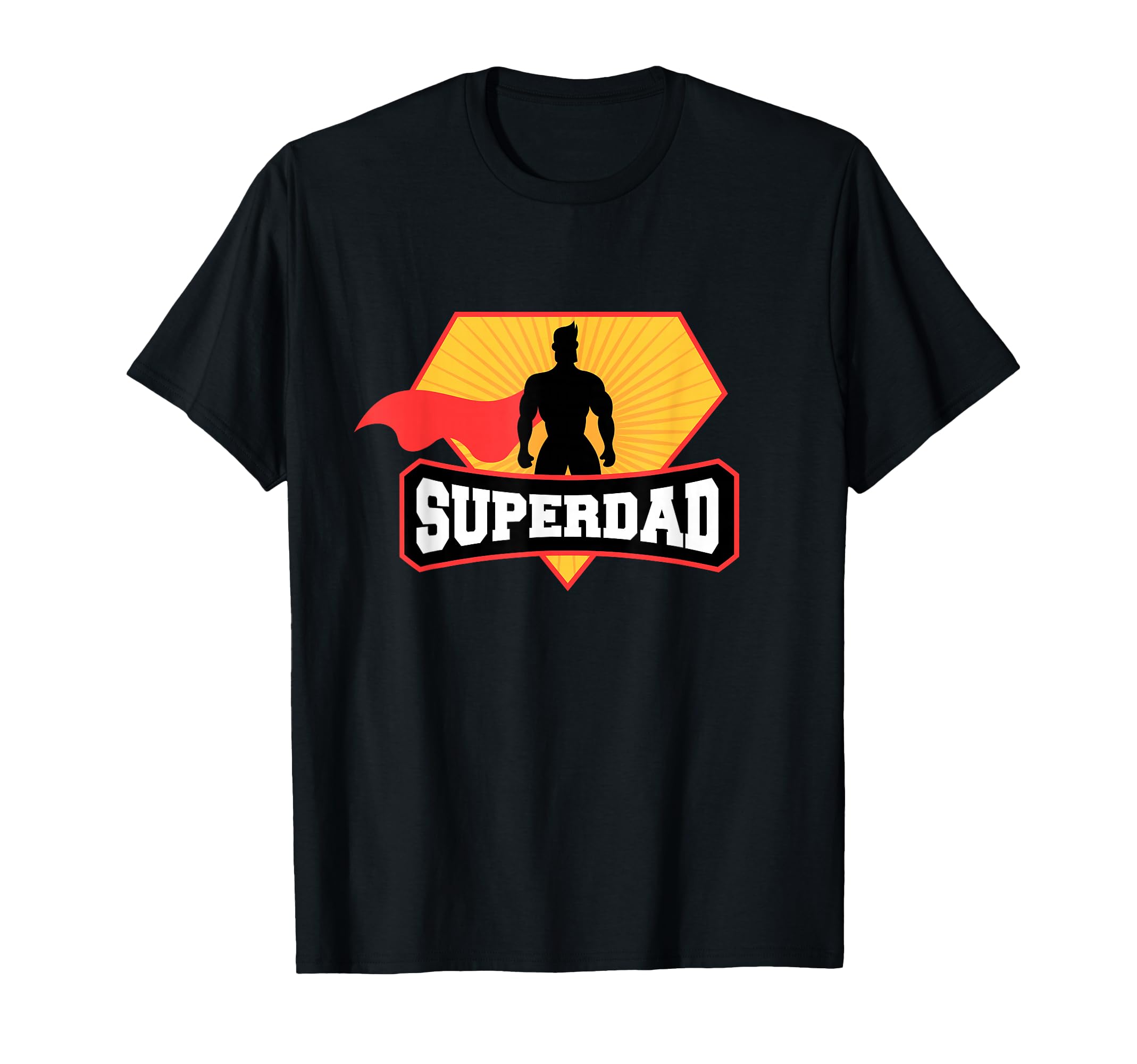 Superdad Superhero Themed Fathers T-Shirt - Fun Novelty Design for Adults - T-Shirt, Sweatshirt, Hoodie
