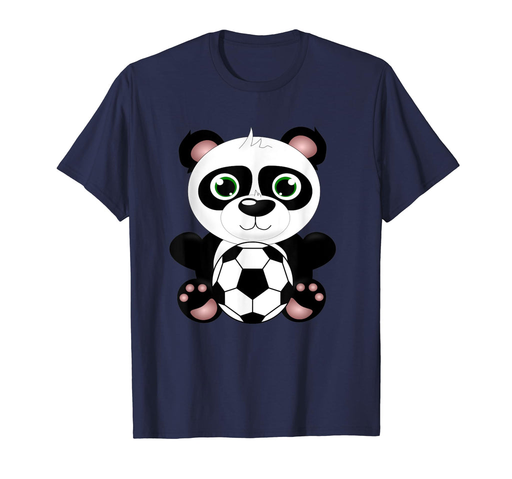 Soccer Panda Panda Holding Soccer Ball T-Shirt - Graphic Print Men Women - T-Shirt, Sweatshirt, Hoodie