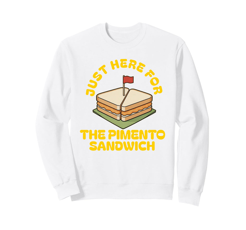 Pimento Cheese Sandwich Golf Dad Sweatshirt - Fun Novelty Design Men Women - T-Shirt, Sweatshirt, Hoodie
