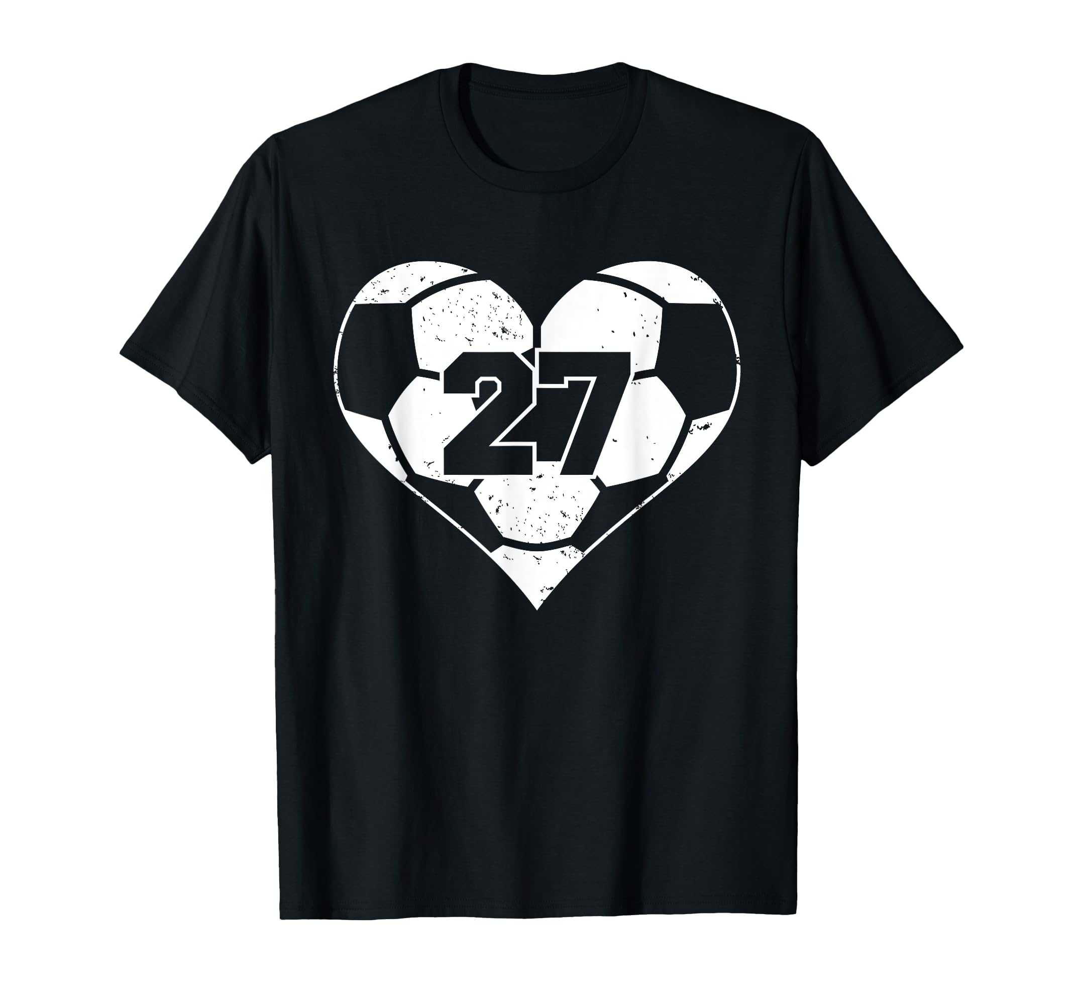 Soccer Number 27 Jersey Funny Soccer T-Shirt - Graphic Print for Adults - T-Shirt, Sweatshirt, Hoodie