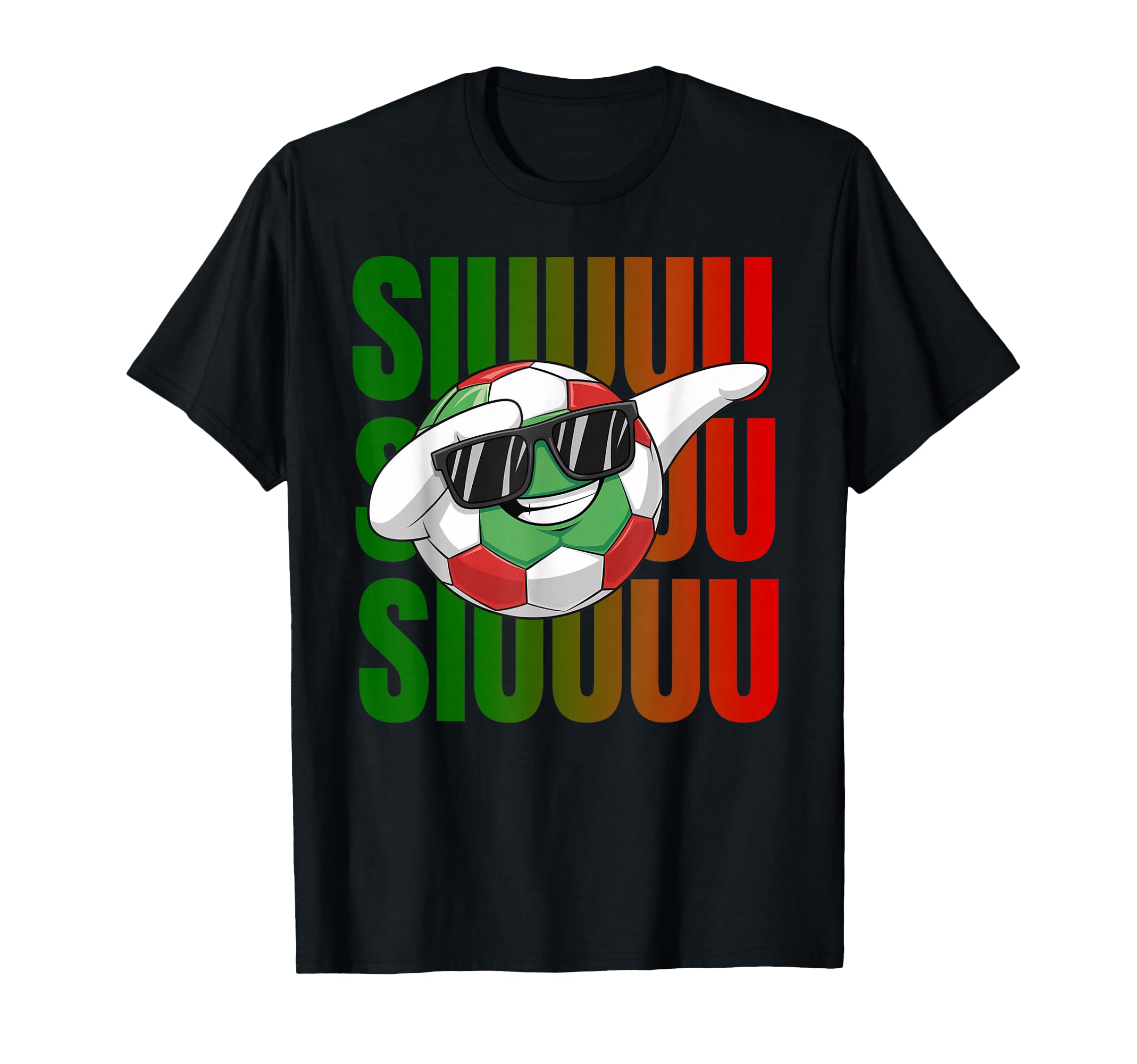 Siuuu Funny Soccer Football Soccer T-Shirt - Novelty Apparel for Adults - T-Shirt, Sweatshirt, Hoodie