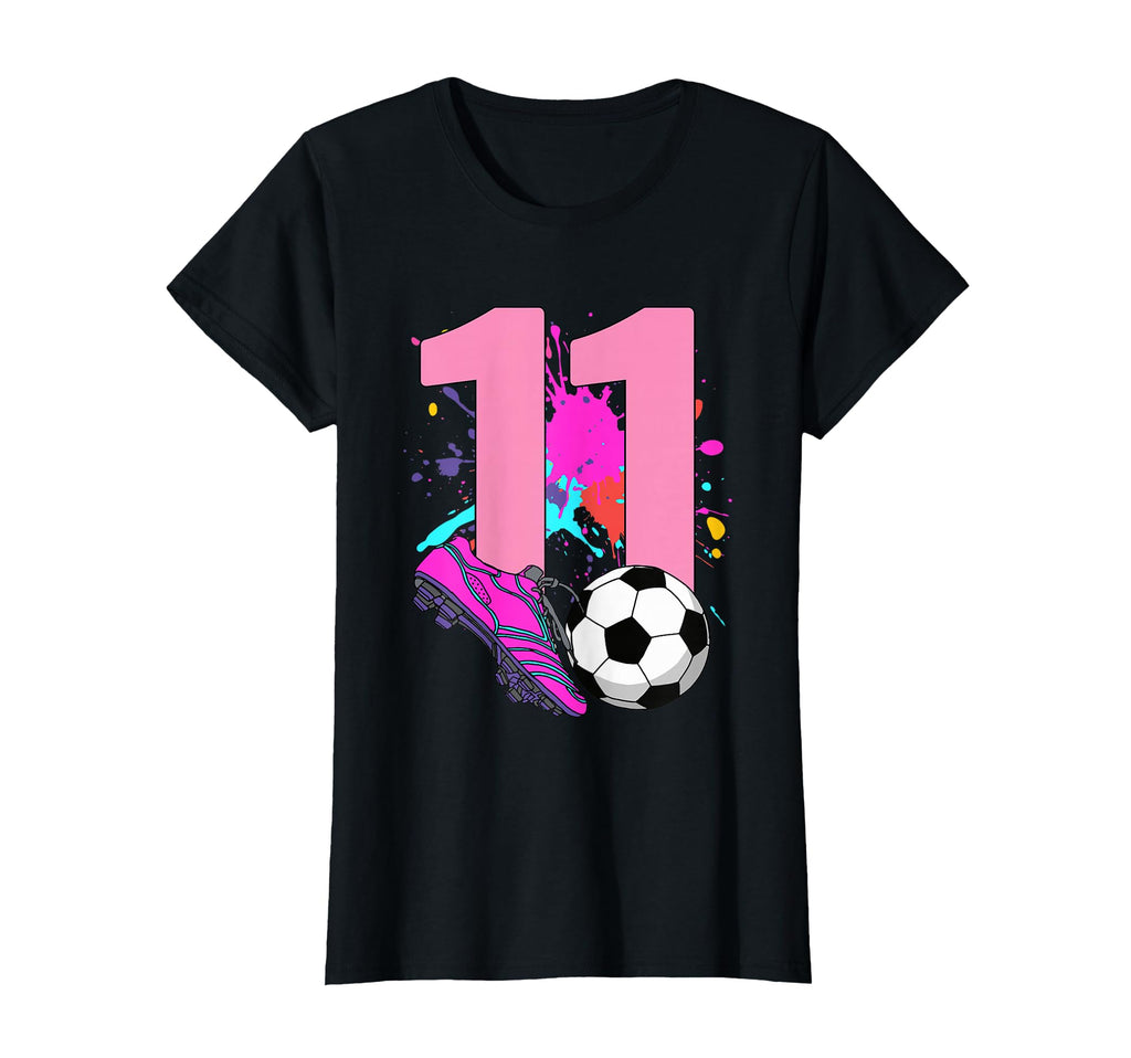11Th Birthday Soccer Player Football 11 T-Shirt - Trendy Graphic Unisex - T-Shirt, Sweatshirt, Hoodie