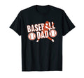 Mens Baseball Dad Baseball Father T-Shirt - Novelty Apparel Men Women - T-Shirt, Sweatshirt, Hoodie