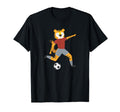 Tiger Big Cats Animal Soccer Player T-Shirt - Custom Art Print Men Women - T-Shirt, Sweatshirt, Hoodie
