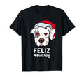 Feliz Navidad Navi Dog Dalmatian Dog Dad T-Shirt - Graphic Print Men Women - T-Shirt, Sweatshirt, Hoodie