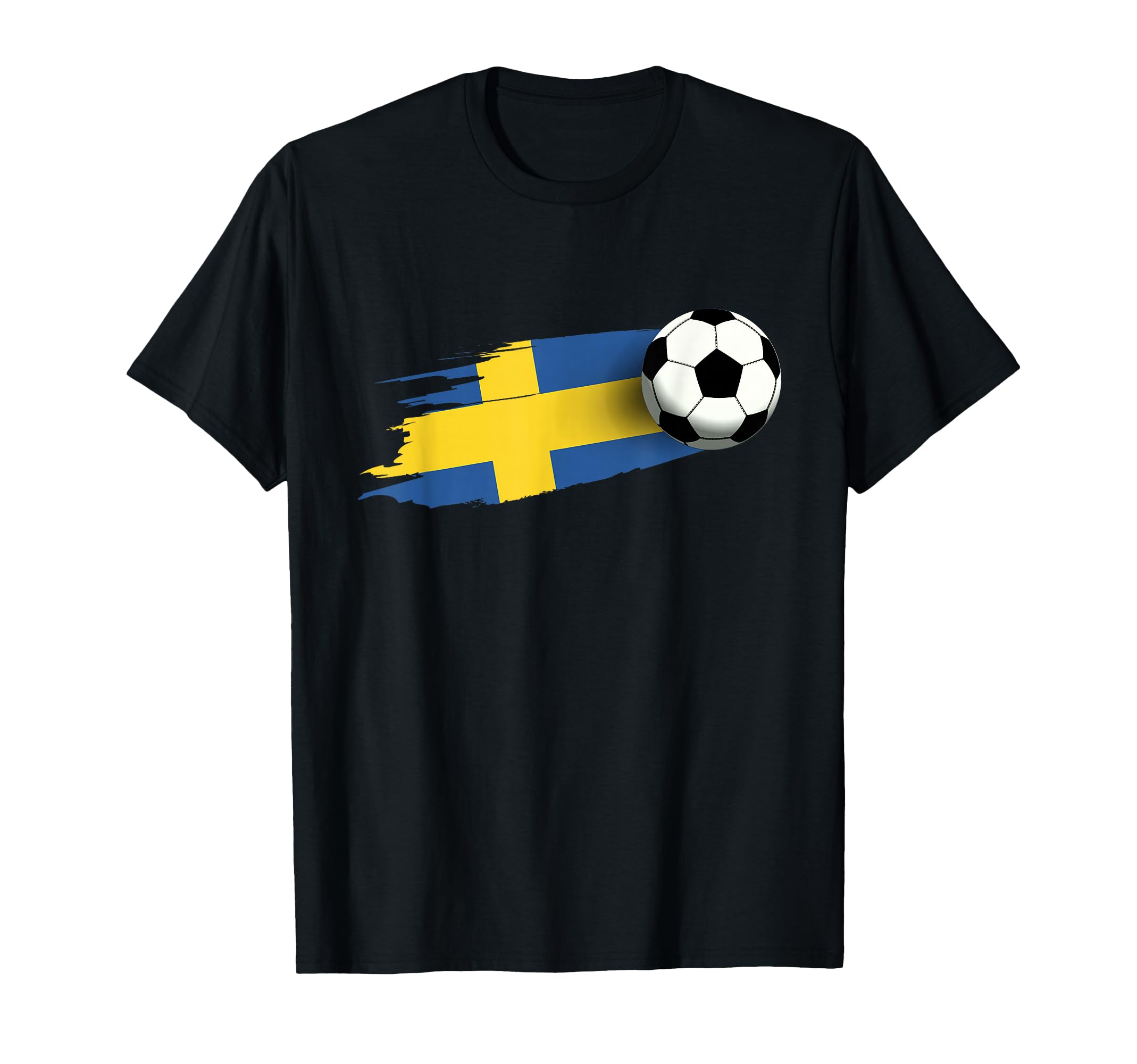 Sweden Flag Swedish Soccer Flag T-Shirt - Aesthetic Graphic Men Women - T-Shirt, Sweatshirt, Hoodie