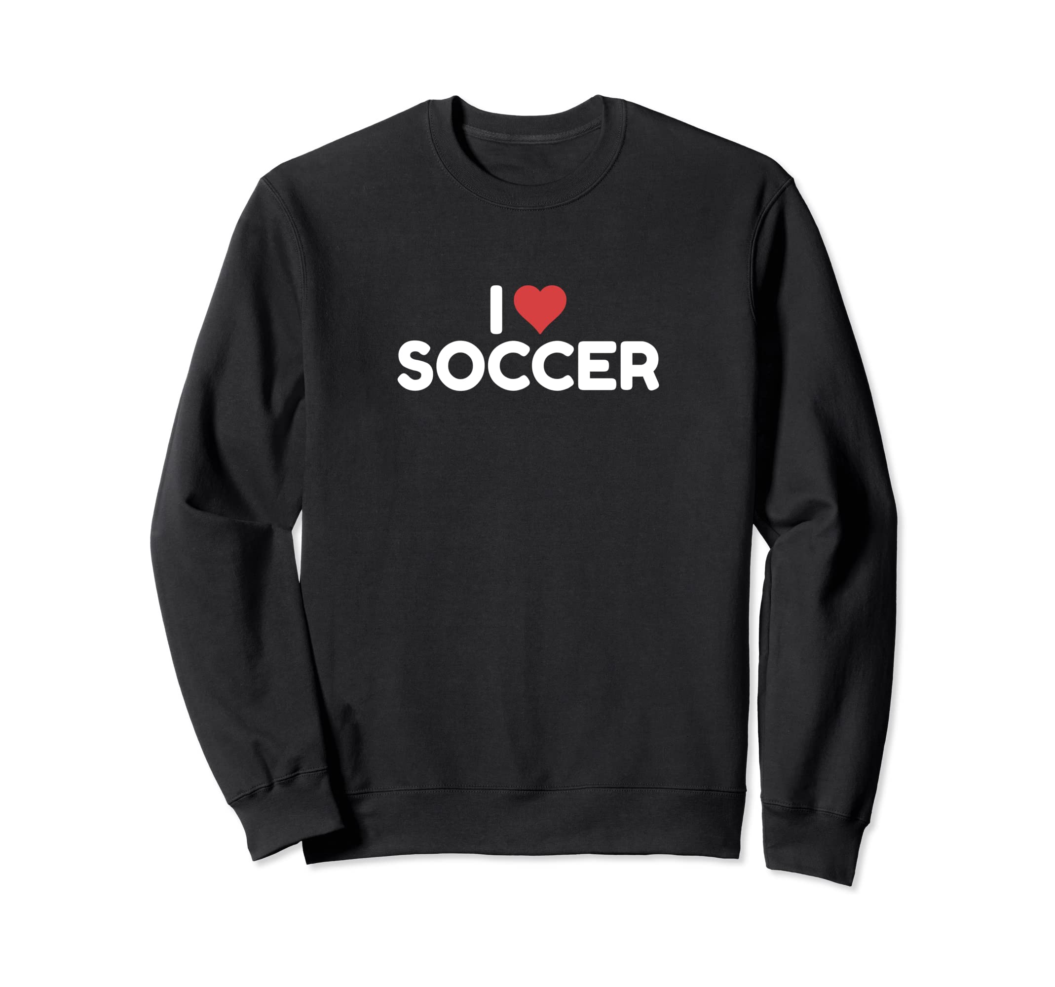 I Love Soccer Designs Jac Sweatshirt - Aesthetic Graphic for Adults - T-Shirt, Sweatshirt, Hoodie