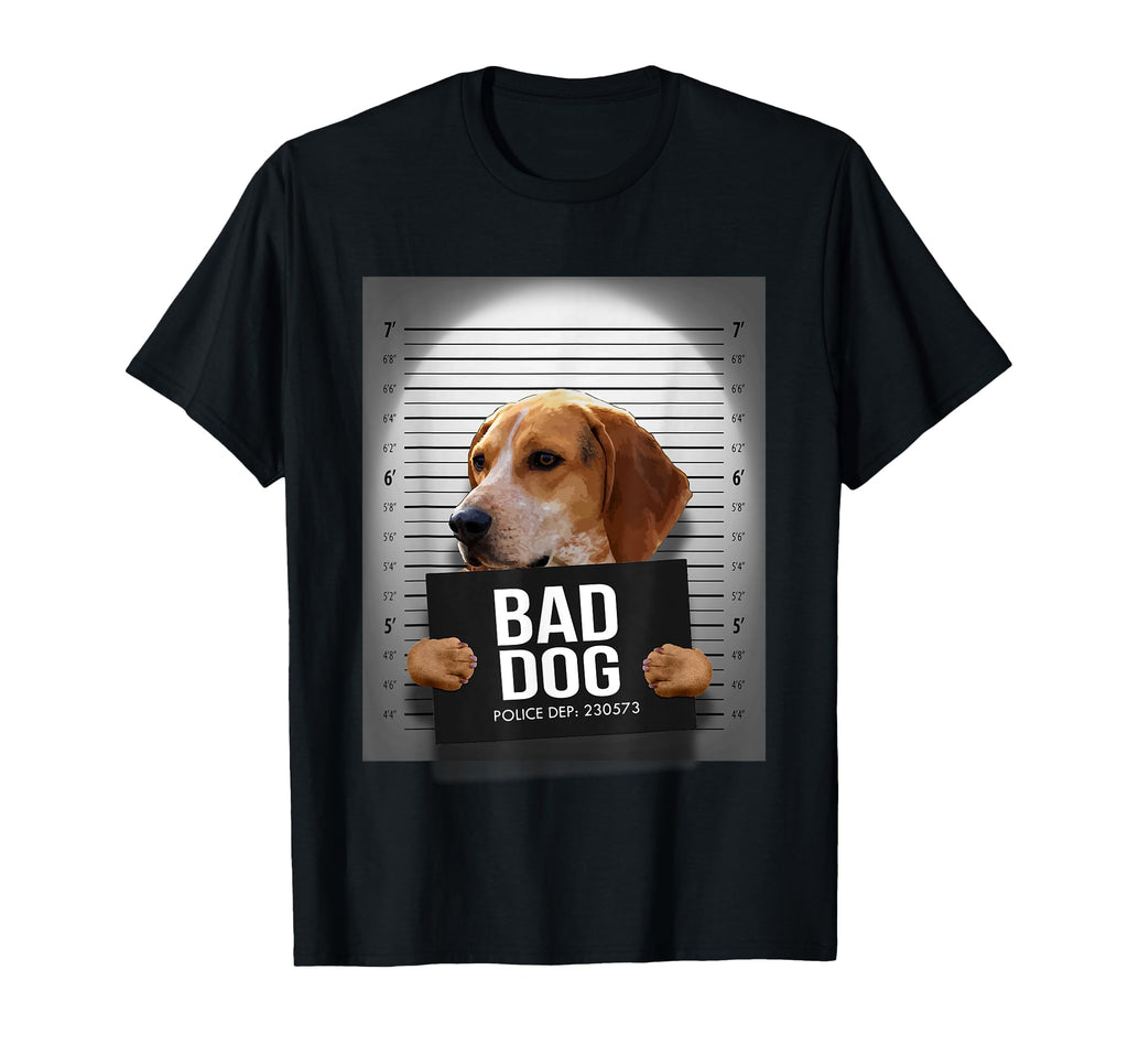 Treeing Walker Coonhound Mugshot T-Shirt - Unique Graphic for Adults - T-Shirt, Sweatshirt, Hoodie
