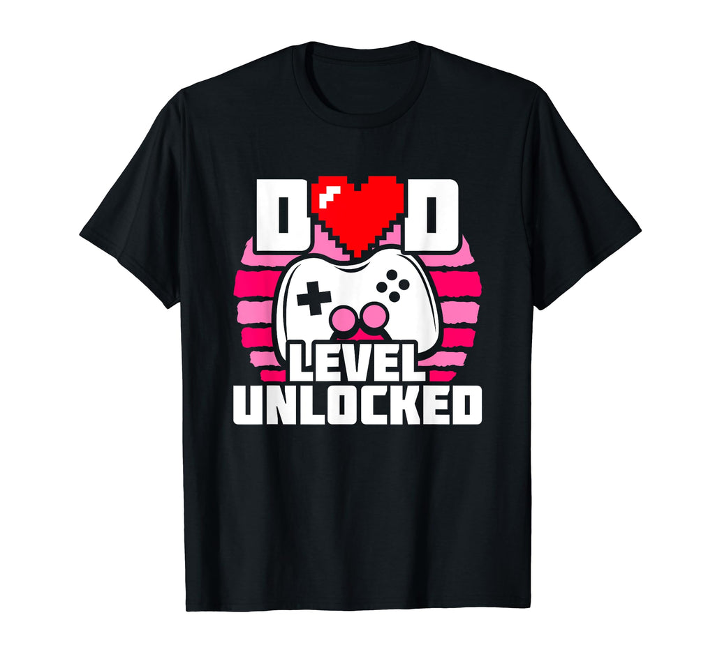 Announcement Gamer Dad New Dad Level T-Shirt - Fun Novelty Design Unisex - T-Shirt, Sweatshirt, Hoodie