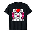 Announcement Gamer Dad New Dad Level T-Shirt - Fun Novelty Design Unisex - T-Shirt, Sweatshirt, Hoodie