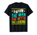 Papaw Myth Legend Dad Grandpa T-Shirt - Trendy Graphic for Adults - T-Shirt, Sweatshirt, Hoodie