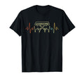 Funny Heartbeat Keyboard Piano Player T-Shirt - Streetwear Style Unisex - T-Shirt, Sweatshirt, Hoodie