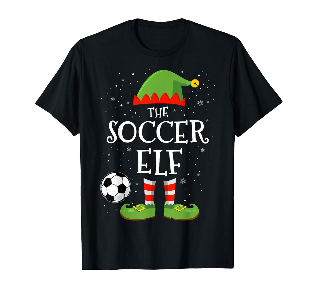 Soccer Elf Funny Matching Family T-Shirt - Streetwear Style for Adults - T-Shirt, Sweatshirt, Hoodie