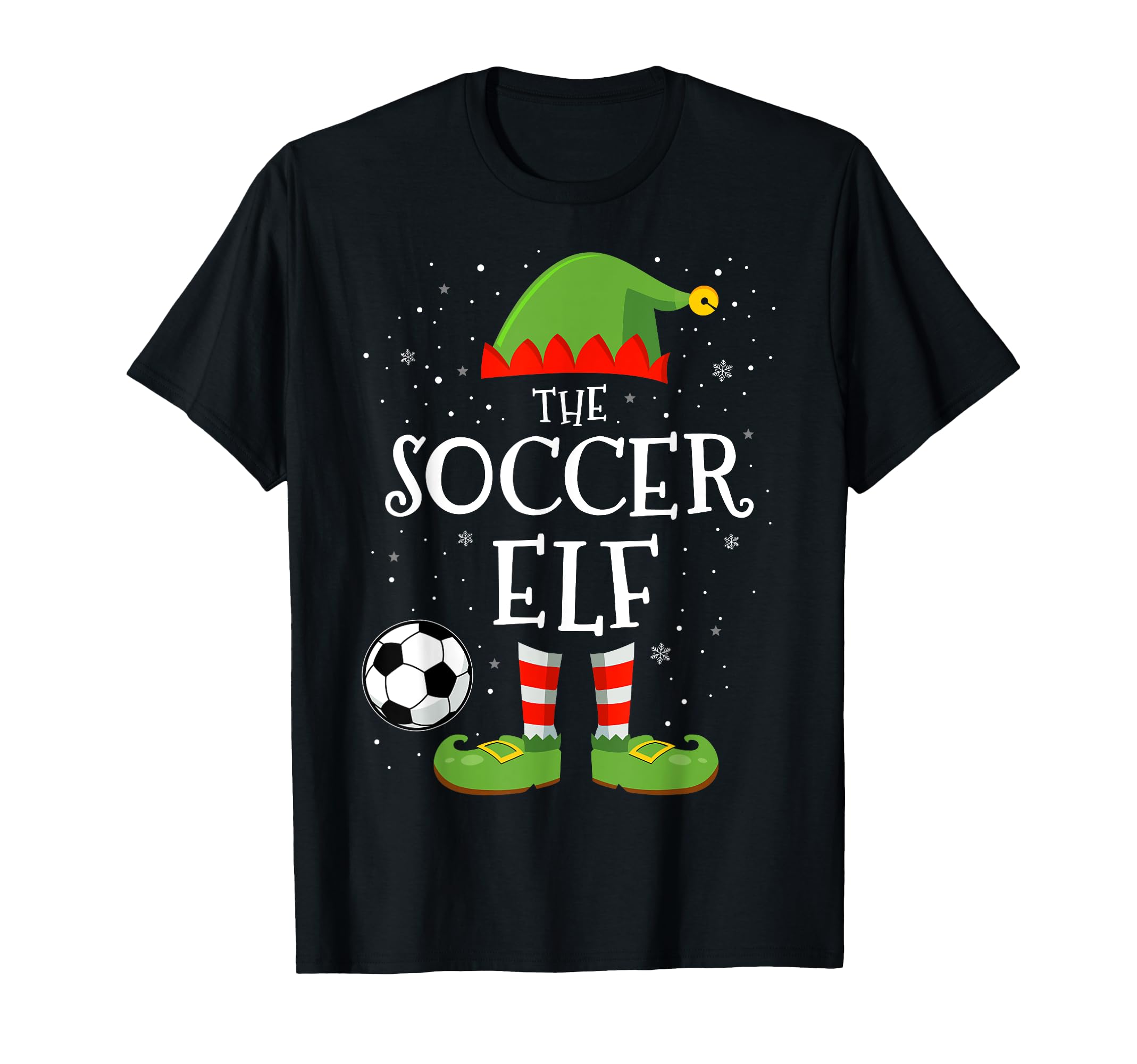 Soccer Elf Funny Matching Family T-Shirt - Streetwear Style for Adults - T-Shirt, Sweatshirt, Hoodie