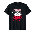 Poland Football Polska Fan Jersey T-Shirt - Novelty Apparel for Adults - T-Shirt, Sweatshirt, Hoodie