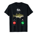 Fih Calling Decline Accept Funny T-Shirt - Custom Art Print for Adults - T-Shirt, Sweatshirt, Hoodie