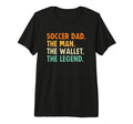 Mens Soccer Dad Funny Wallet Legend Tri T-Shirt - Streetwear Style Unisex - T-Shirt, Sweatshirt, Hoodie