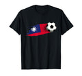 Taiwan Flag Taiwanese Soccer Flag T-Shirt - Streetwear Style for Adults - T-Shirt, Sweatshirt, Hoodie
