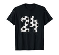 Soccer Player Number 24 Twenty Four T-Shirt - Streetwear Style Men Women - T-Shirt, Sweatshirt, Hoodie