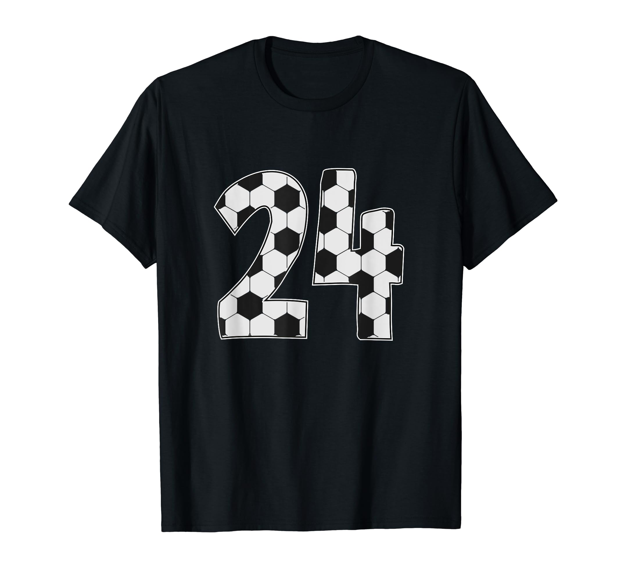 Soccer Player Number 24 Twenty Four T-Shirt - Streetwear Style Men Women - T-Shirt, Sweatshirt, Hoodie