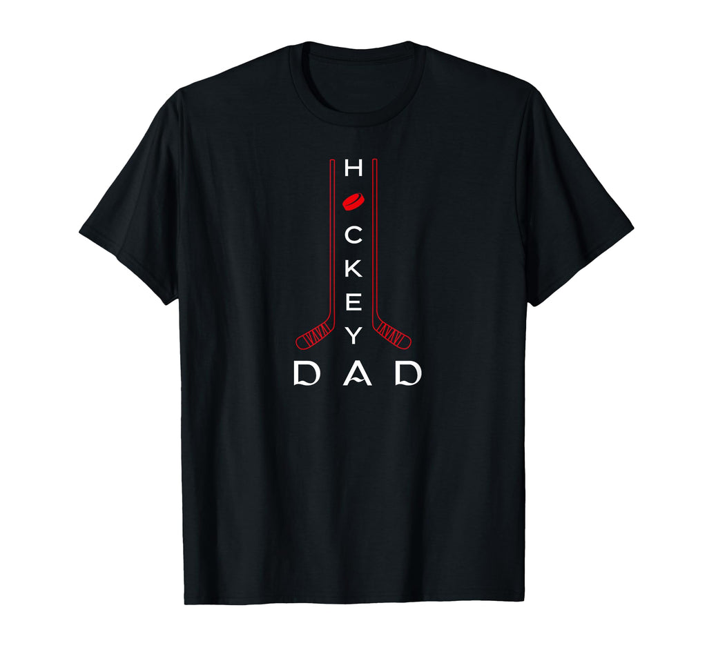 Hockey Dad Birthday Presents Father T-Shirt - Streetwear Style Men Women - T-Shirt, Sweatshirt, Hoodie