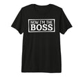 Boss And I Used To Be Boss Father T-Shirt - Casual Everyday Wear Men Women - T-Shirt, Sweatshirt, Hoodie