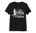 This Witch Is Busy Raising Ballers T-Shirt - Fun Novelty Design Men Women - T-Shirt, Sweatshirt, Hoodie
