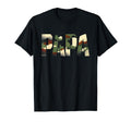 Mens Papa Camouflage Patriotic T-Shirt - Streetwear Style for Adults - T-Shirt, Sweatshirt, Hoodie