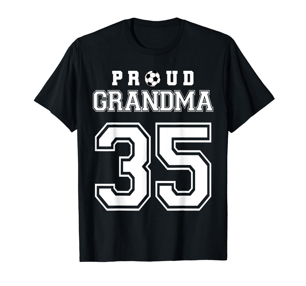 Number 35 Custom Proud Soccer Futbol T-Shirt - Aesthetic Graphic Men Women - T-Shirt, Sweatshirt, Hoodie